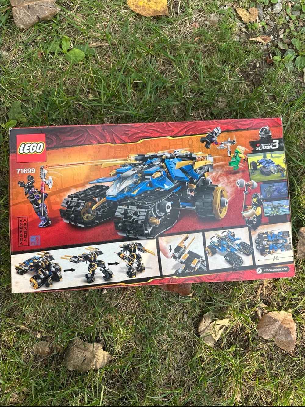 Lego Blue and Black Ninjago Tracked Combat Vehicle